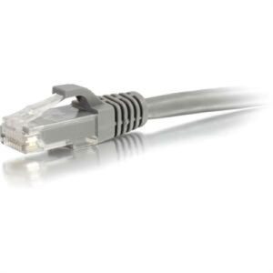 15' Cat5E Snagless Cable Grey