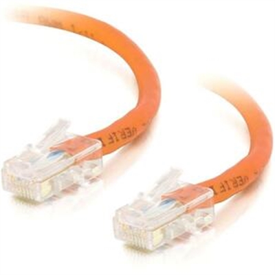 7' Cat5E Crosover Cable Orange