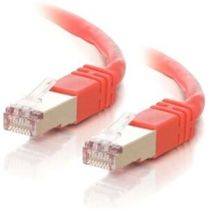 14' Shield Cat5E Patch Cbl Red