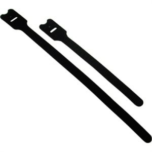 8" Black Cable Ties 10 Pack