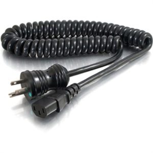 8ft 18AWG HSPTLPC COILED, 5-15