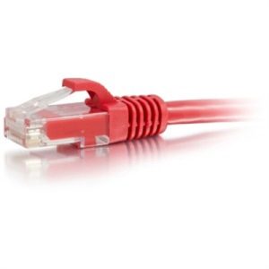4' CAT6A SNAGLESS UTP CBL RED