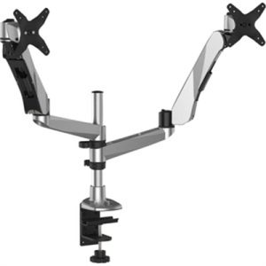 3M Adj Dual Mntr Arm Silver