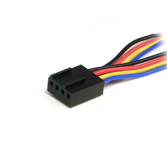 StarTech.com 12in 4 Pin PWM Fan Extension Power Y Cable - F/M - Image 2