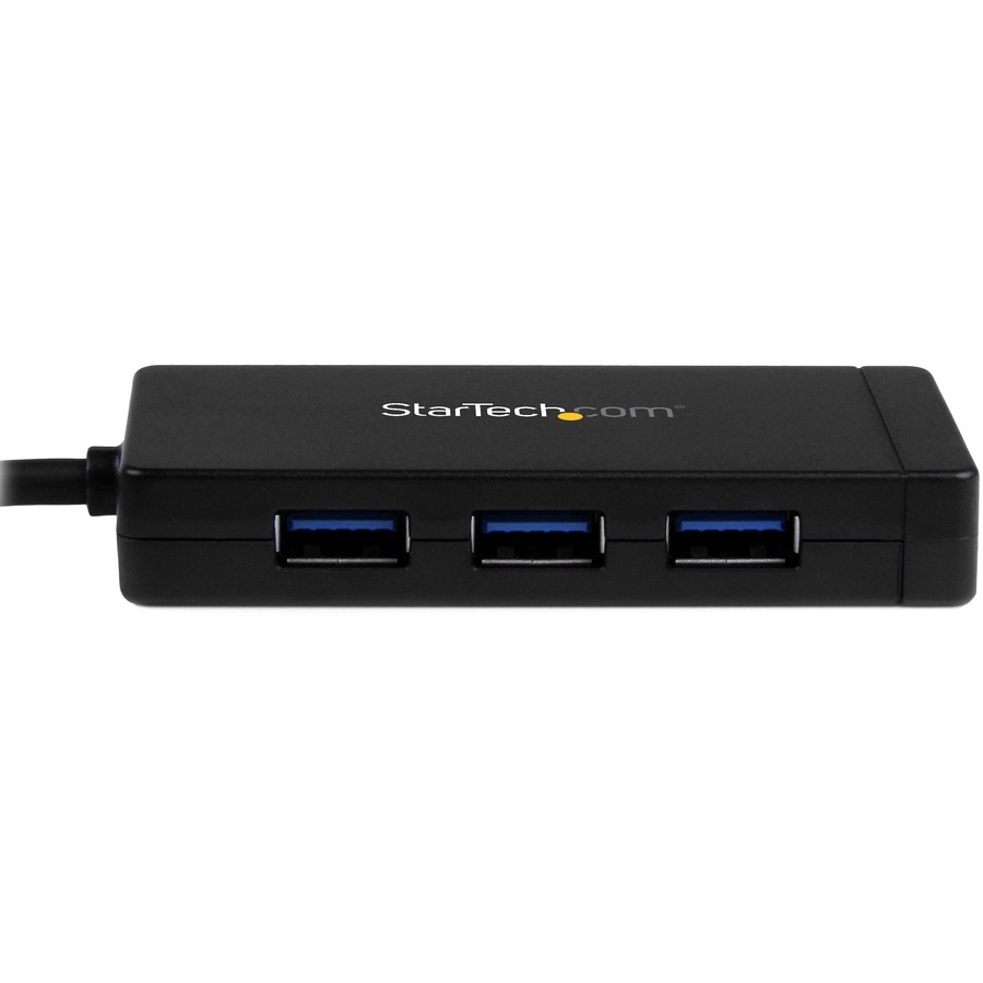 StarTech.com USB-C to Ethernet Adapter â€" Gigabit â€" 3 Port USB C to USB Hub and Power Adapter â€" Thunderbolt 3 Compatible - Image 3