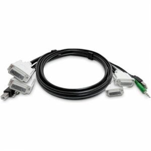 HDMI/DP to DVI/DP KVM Cable