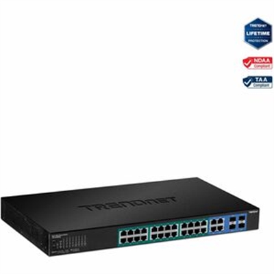 28-Port Gigabit Web Smart PoE
