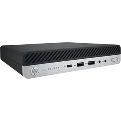 HP EliteDesk 800 G4 Mini Desktop – Refurbished, Intel Core i5-8500T, 16GB RAM, 500GB SSD, Windows 11 Pro