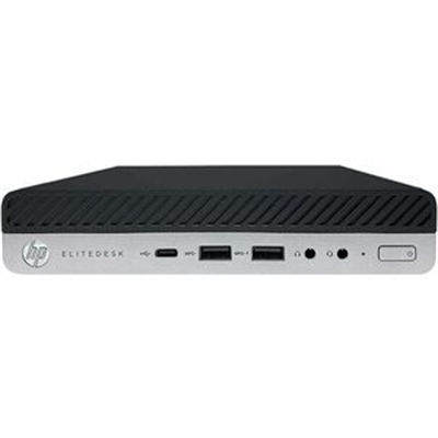 HP EliteDesk 800 G4 Mini Desktop – Refurbished, Intel Core i5-8500T, 16GB RAM, 256GB SSD, Windows 10 Pro