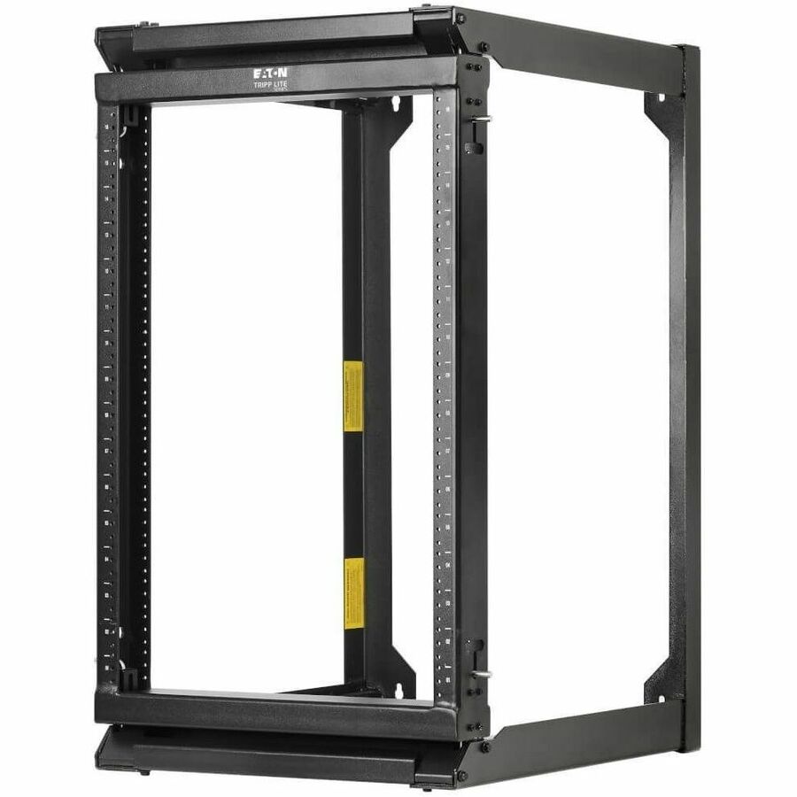 Eaton Tripp Lite Series SmartRack 16U Wall-Mount 2-Post Open Frame Rack, Hinged Front, Heavy Duty - Image 10