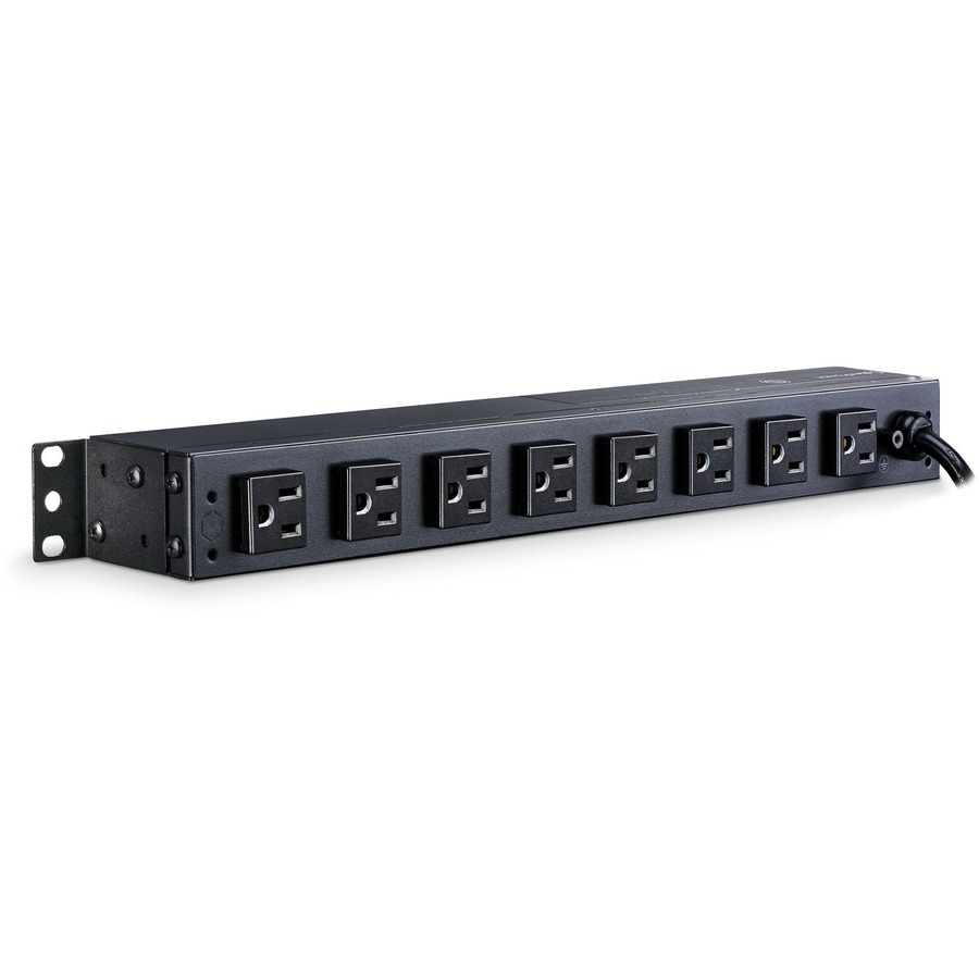 CyberPower PDU15M2F8R Single Phase 100 - 125 VAC 15A Metered PDU - Image 2