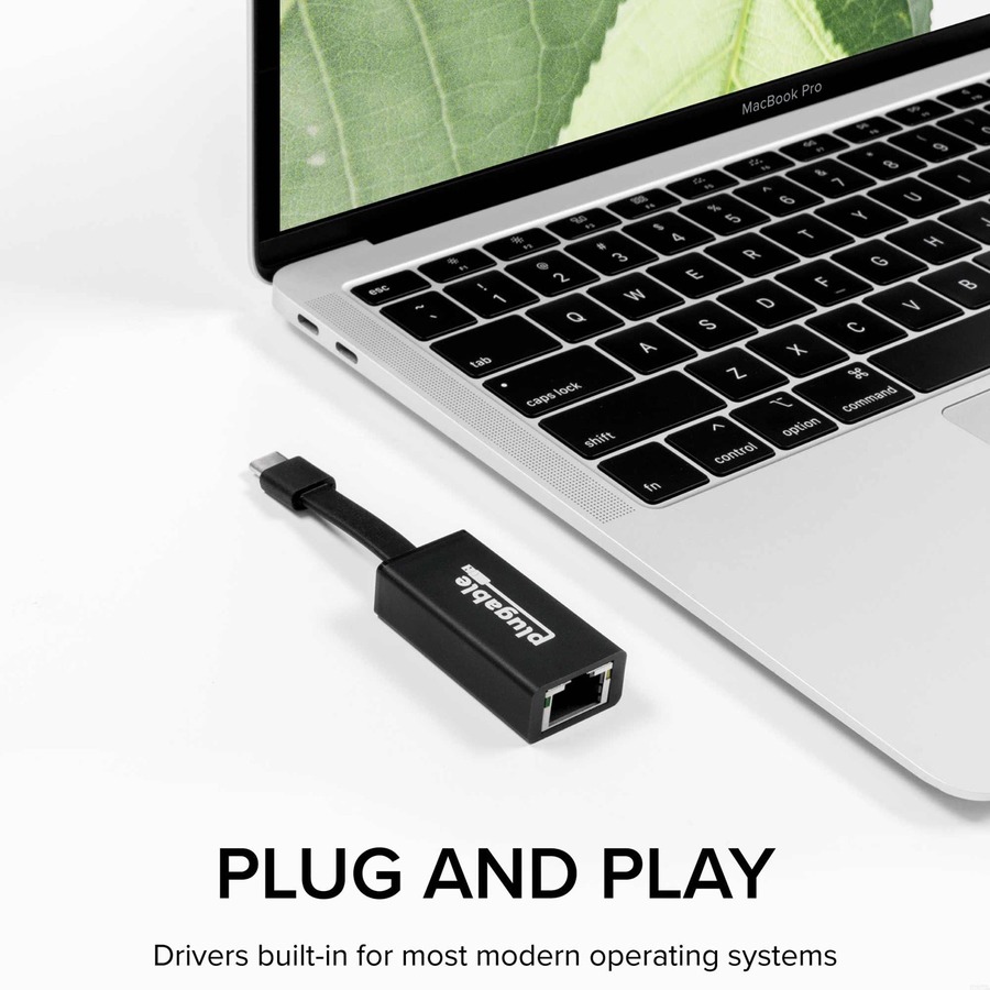 Plugable USB C to Ethernet Adapter, Fast and Reliable Gigabit Speed - Image 4