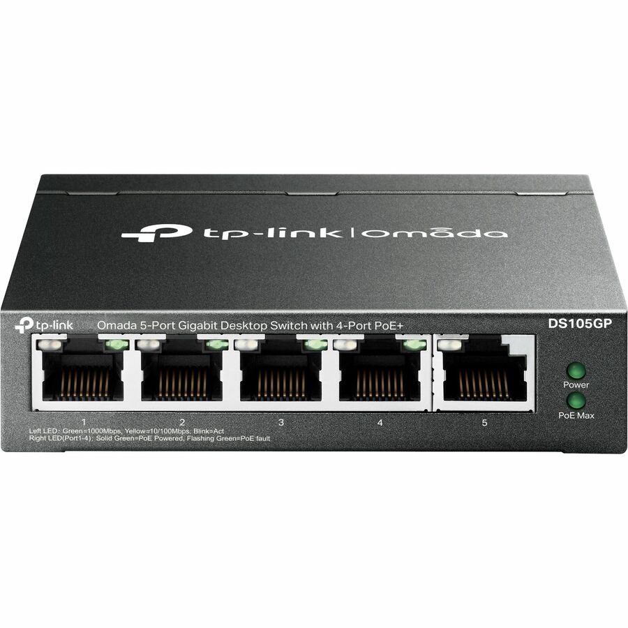 TP-Link Omada DS105GP 5-Ports Unmanaged Ethernet Switch - Image 2