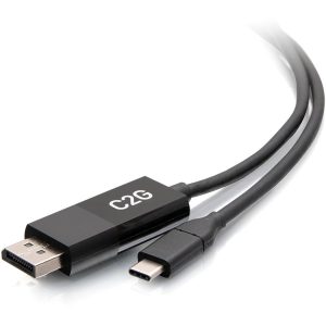 C2G 6ft USB C to DisplayPort Adapter - USB C to DP Adapter Cable - 4K 60Hz - M/M
