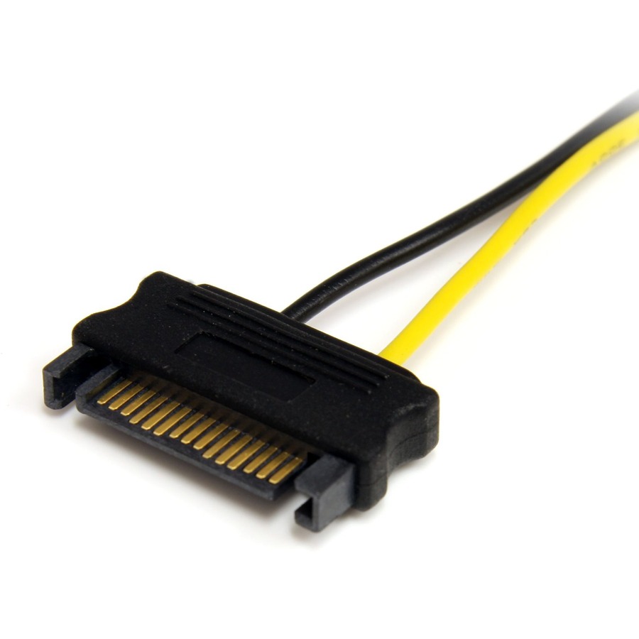 StarTech.com 6in SATA Power to 8 Pin PCI Express Video Card Power Cable Adapter - Image 2