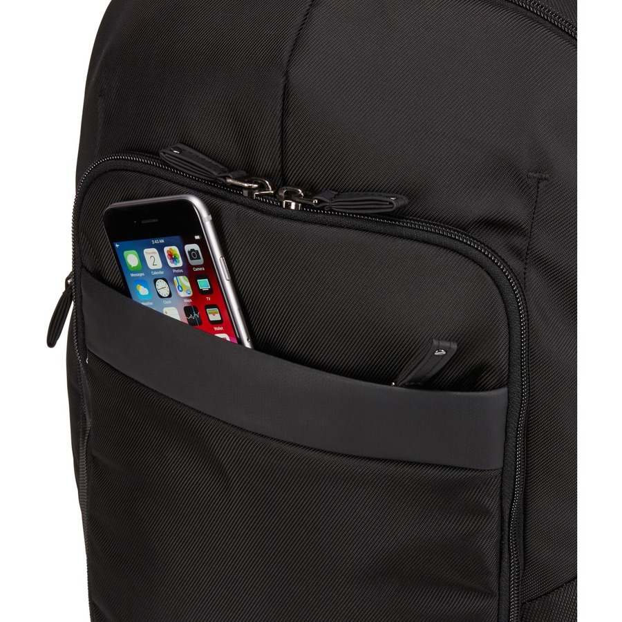 Case Logic NOTIBP-117 Carrying Case (Backpack) for 17.3" Notebook - Black - Image 6
