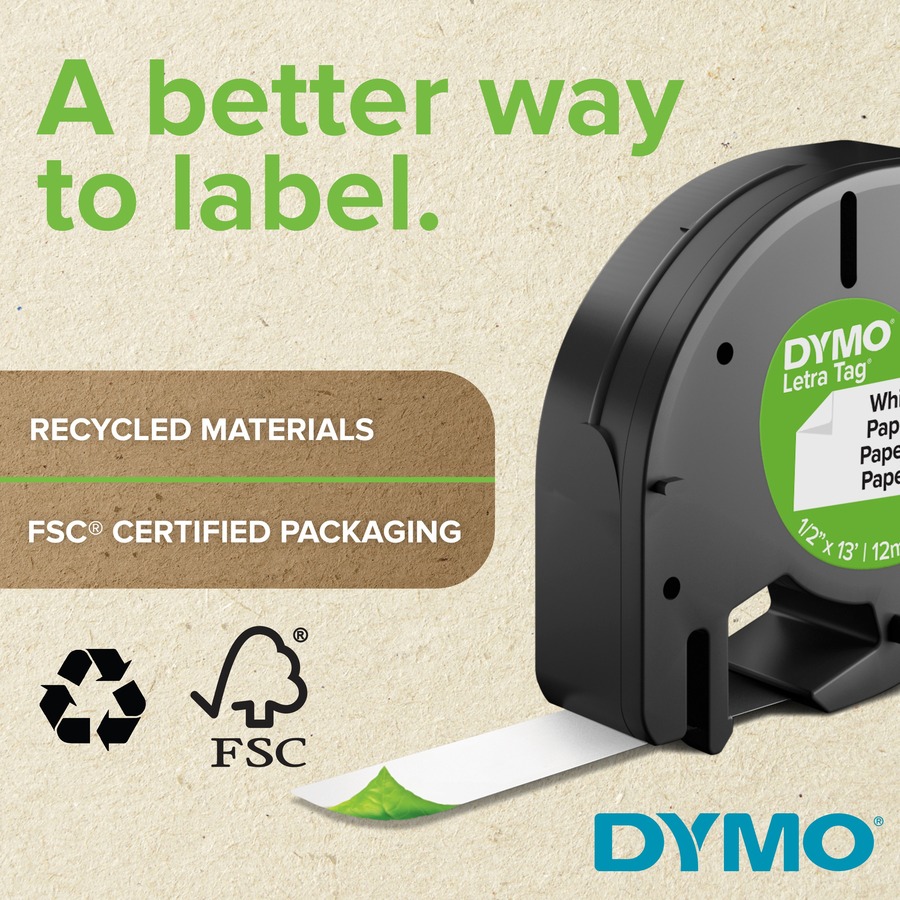 Dymo Colored 3/4" Vinyl Label Tape - Image 5