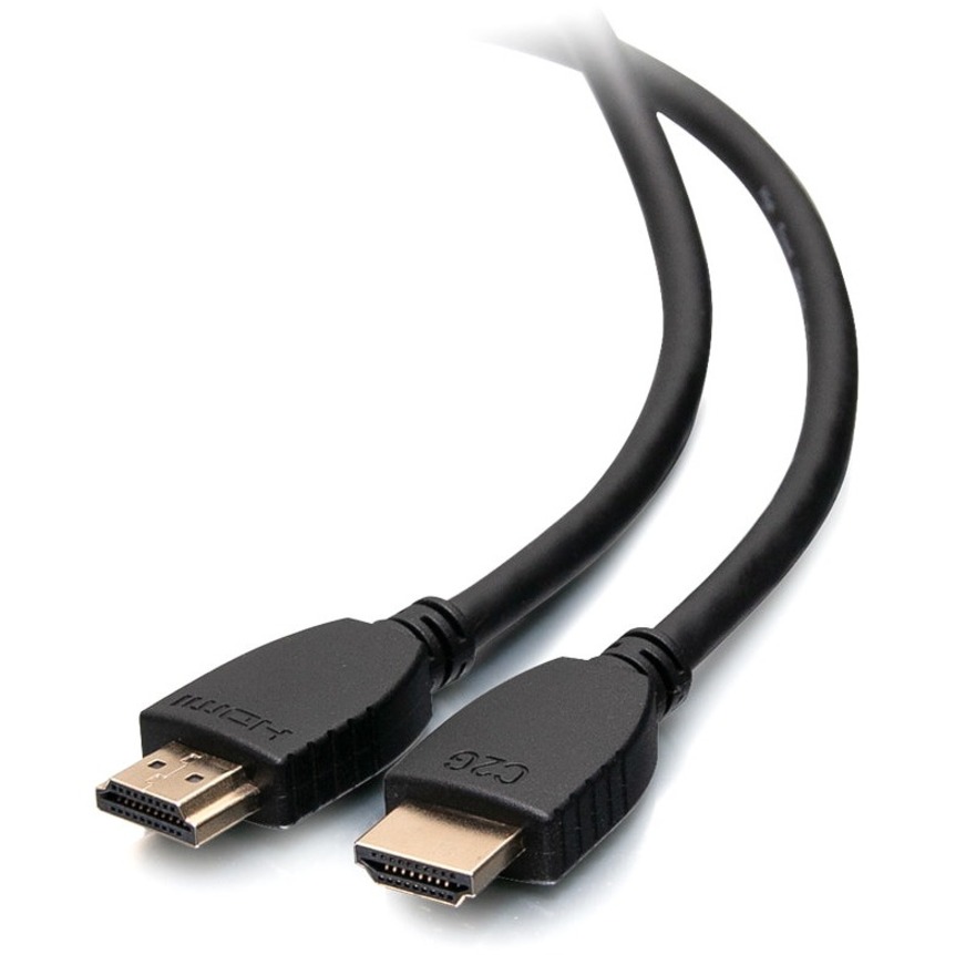 C2G Core Series 6ft High Speed HDMI Cable with Ethernet - 4K HDMI Cable - HDMI 2.0 - 4K 60Hz - 2 Pack - Image 3