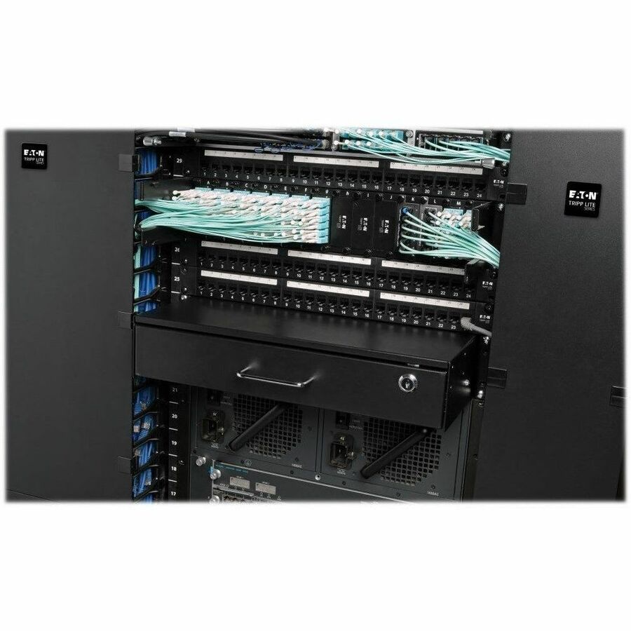 Eaton Tripp Lite Series SmartRack 2U Locking Rack-Mount Storage Drawer - Image 2
