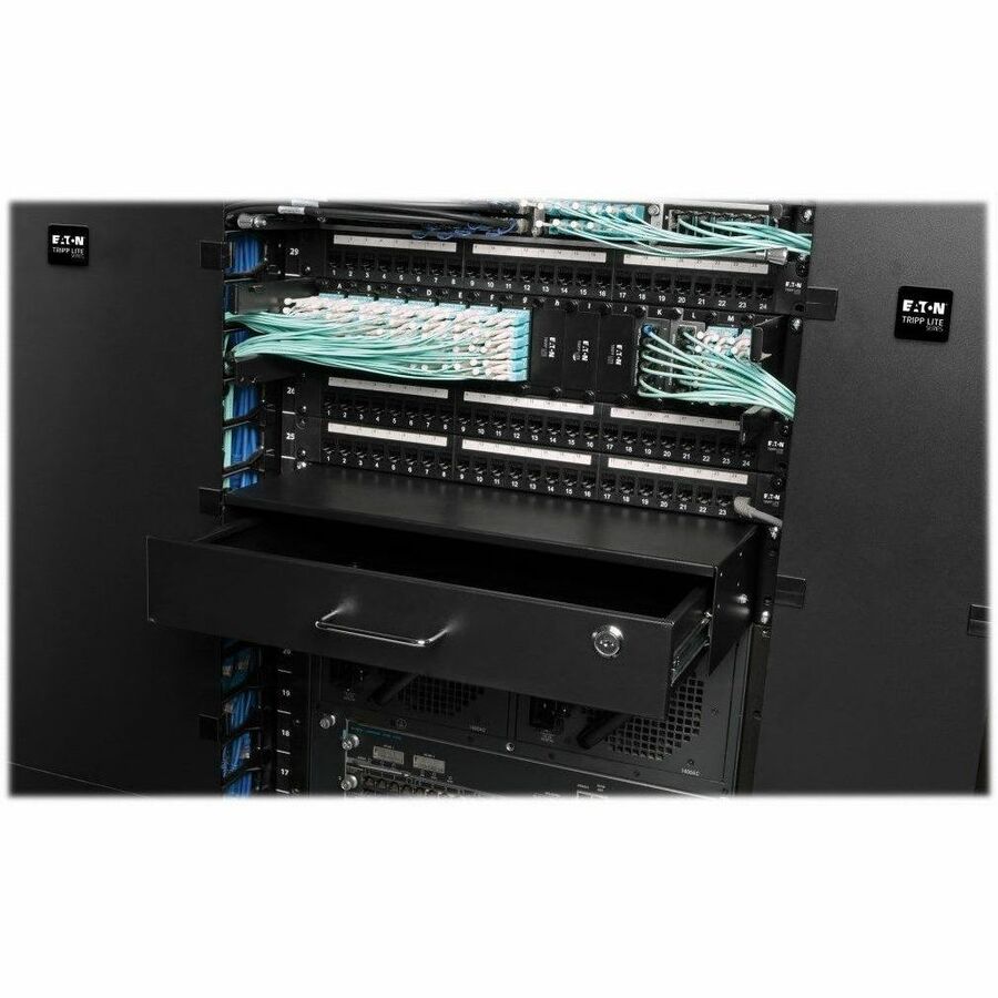 Eaton Tripp Lite Series SmartRack 2U Locking Rack-Mount Storage Drawer - Image 4