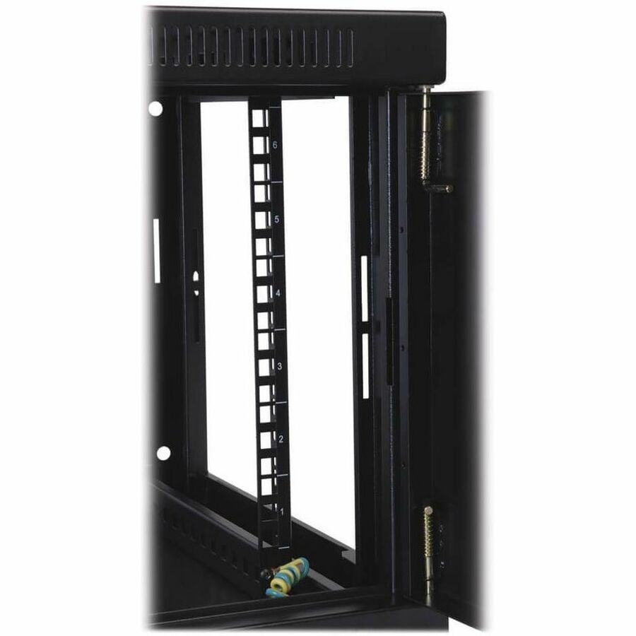 Eaton Tripp Lite Series SmartRack 6U Low-Profile Switch-Depth Wall-Mount Mini Rack Enclosure with Clear Acrylic Window - Image 2