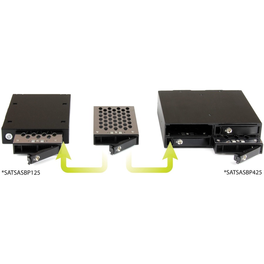 StarTech.com 4-Bay Mobile Rack Backplane for 2.5in SATA/SAS Drives - Image 7