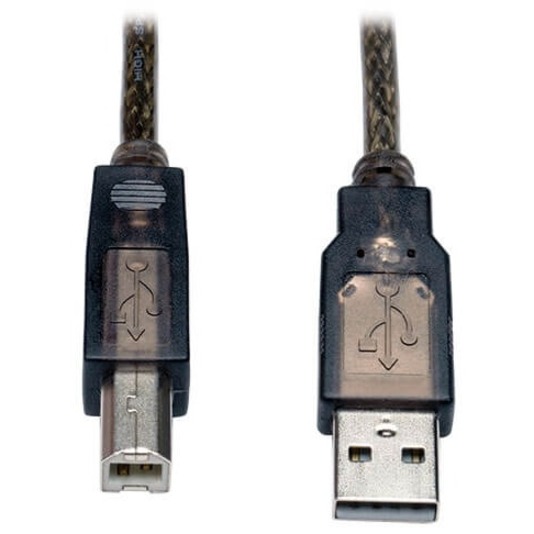 Eaton Tripp Lite Series USB 2.0 A to B Active Repeater Cable (M/M), 25 ft. (7.62 m) - Image 2