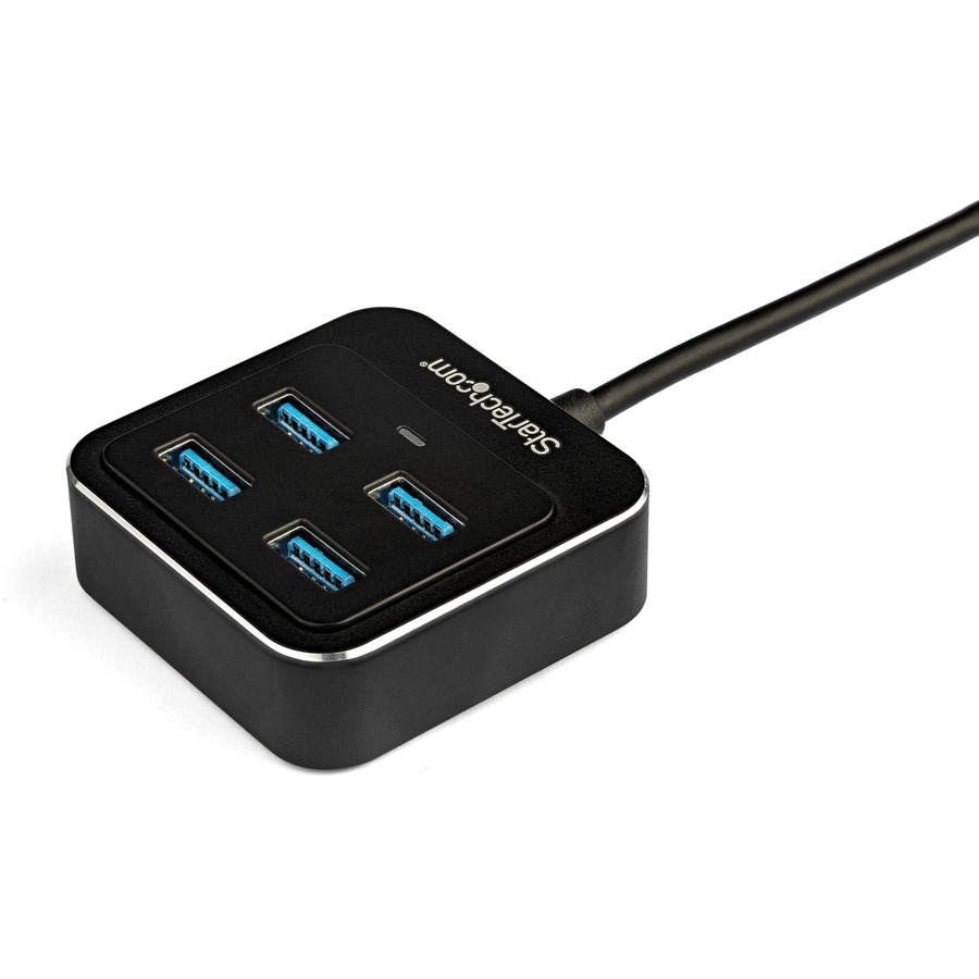 StarTech.com 4 Port USB C Hub - USB-C to 4xUSB-A - 10Gbps USB 3.2 Gen 2 Type-C Hub - USB Bus Powered - Portable/Laptop USB Adapter Hub - Image 3