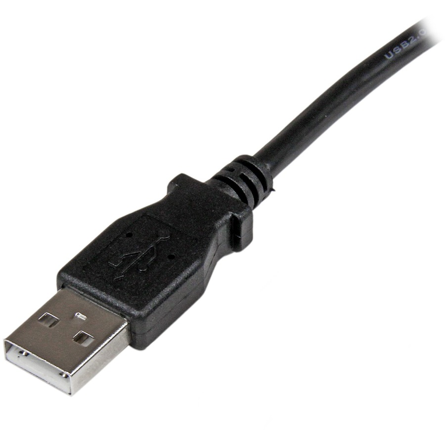StarTech.com 2m USB 2.0 A to Left Angle B Cable - M/M - Image 2