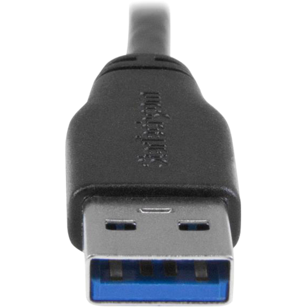 StarTech.com 1m 3 ft Slim Micro USB 3.0 (5Gbps) Cable - M/M - USB 3.0 A to Right-Angle Micro USB - USB 3.2 Gen 1 - Image 5