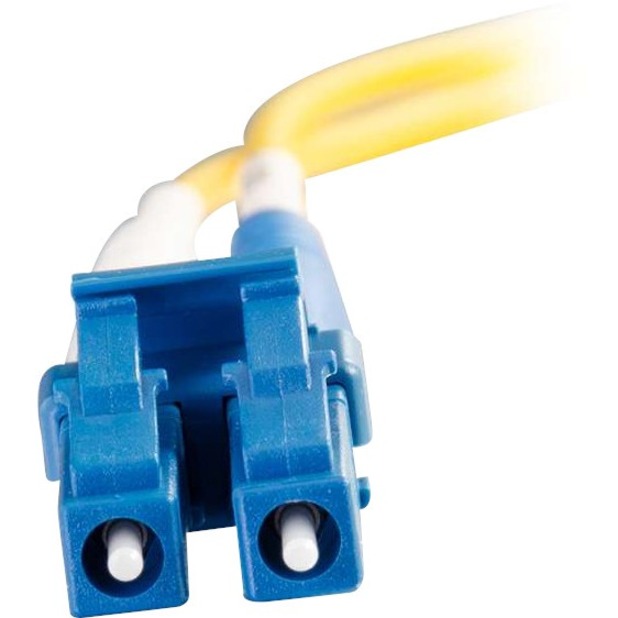 C2G 5m LC-LC 9/125 Duplex Single Mode OS2 Fiber Cable - Yellow - 16ft - Image 4