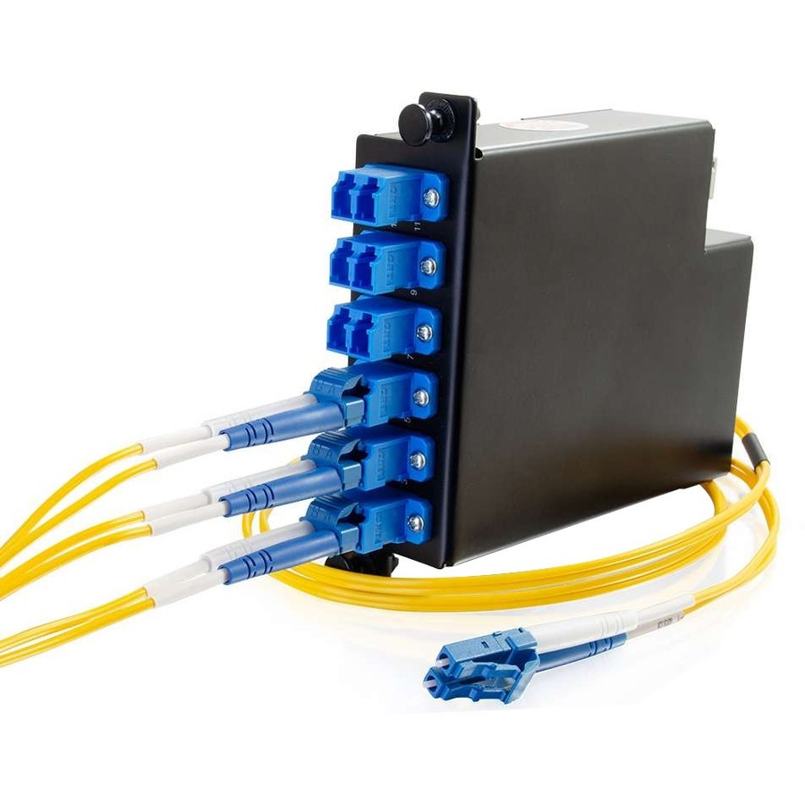 C2G 5m LC-LC 9/125 Duplex Single Mode OS2 Fiber Cable - Yellow - 16ft - Image 5