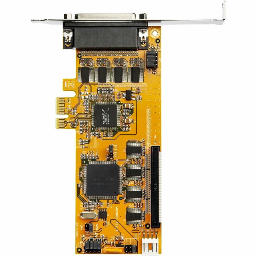 StarTech.com 8-Port PCI Express RS232 Serial Adapter Card, PCIe to DB9 Controller 16C1050 UART, Low Profile, 15kV ESD, Windows Only, TAA - Image 4