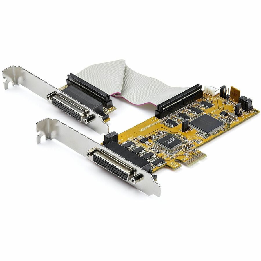 StarTech.com 8-Port PCI Express RS232 Serial Adapter Card, PCIe to DB9 Controller 16C1050 UART, Low Profile, 15kV ESD, Windows Only, TAA - Image 6