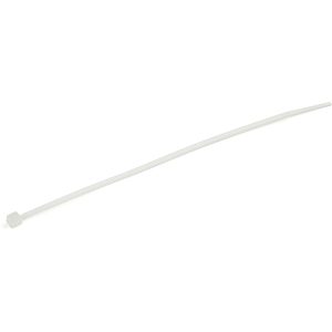 StarTech.com 6"(15cm) Cable Ties, 1-3/8"(39mm) Dia, 40lb(18kg) Tensile Strength, Nylon Self Locking Zip Ties, UL Listed, 100 Pack, White