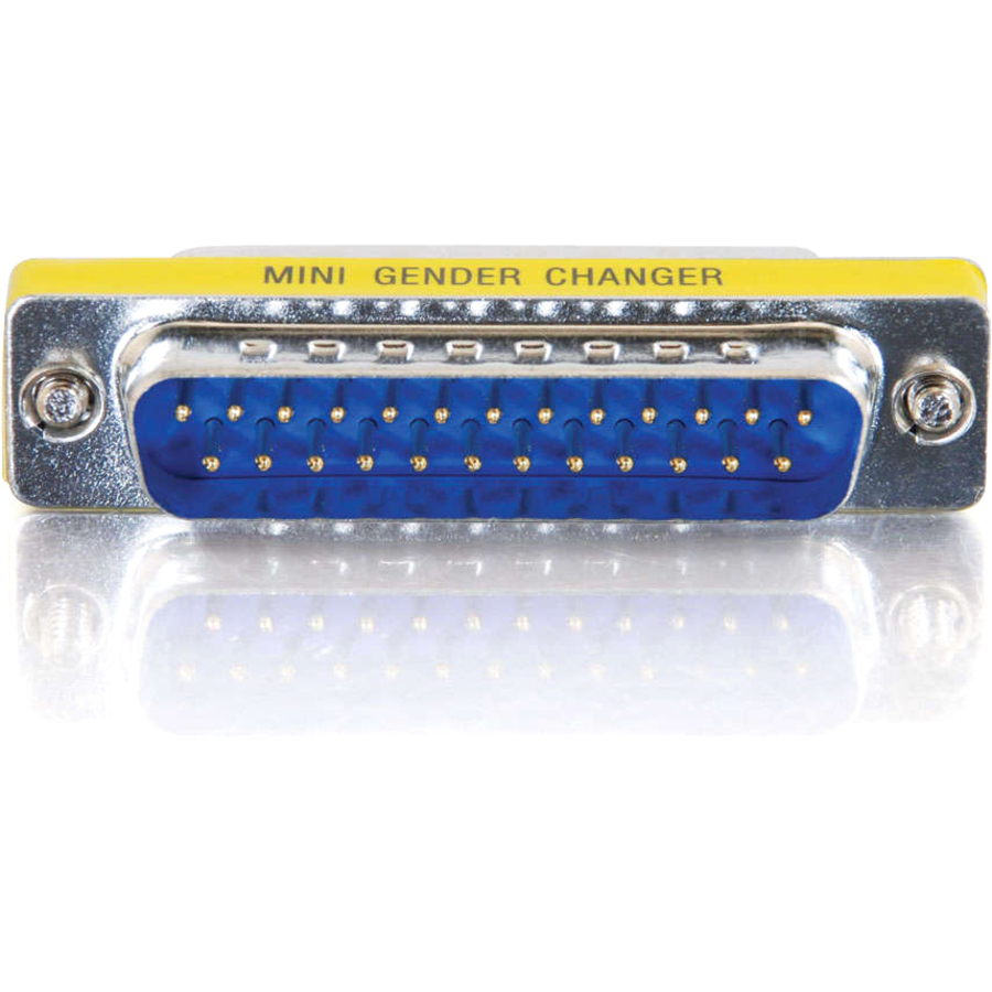 C2G DB25 Mini Gender Changer (Coupler) - M/M - Image 2