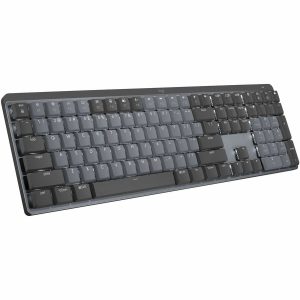 Logitech MX Mechanical Wireless Illuminated Performance Keyboard, Clicky Switches, Backlit Keys, Bluetooth