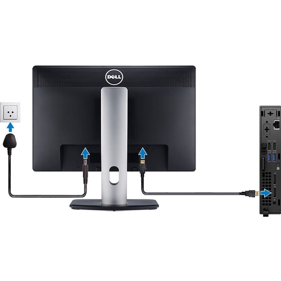 Dell OptiPlex 3000 Small Form Factor Thin Client Celeron N5105 Quad-core (4 Core) 2 GHz - Black - Image 7