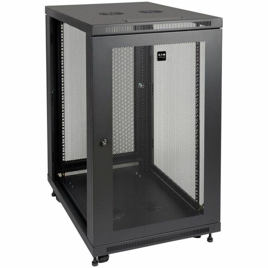 Eaton Tripp Lite Series SmartRack 24U Mid-Depth Half-Height Rack Enclosure Cabinet - Image 4