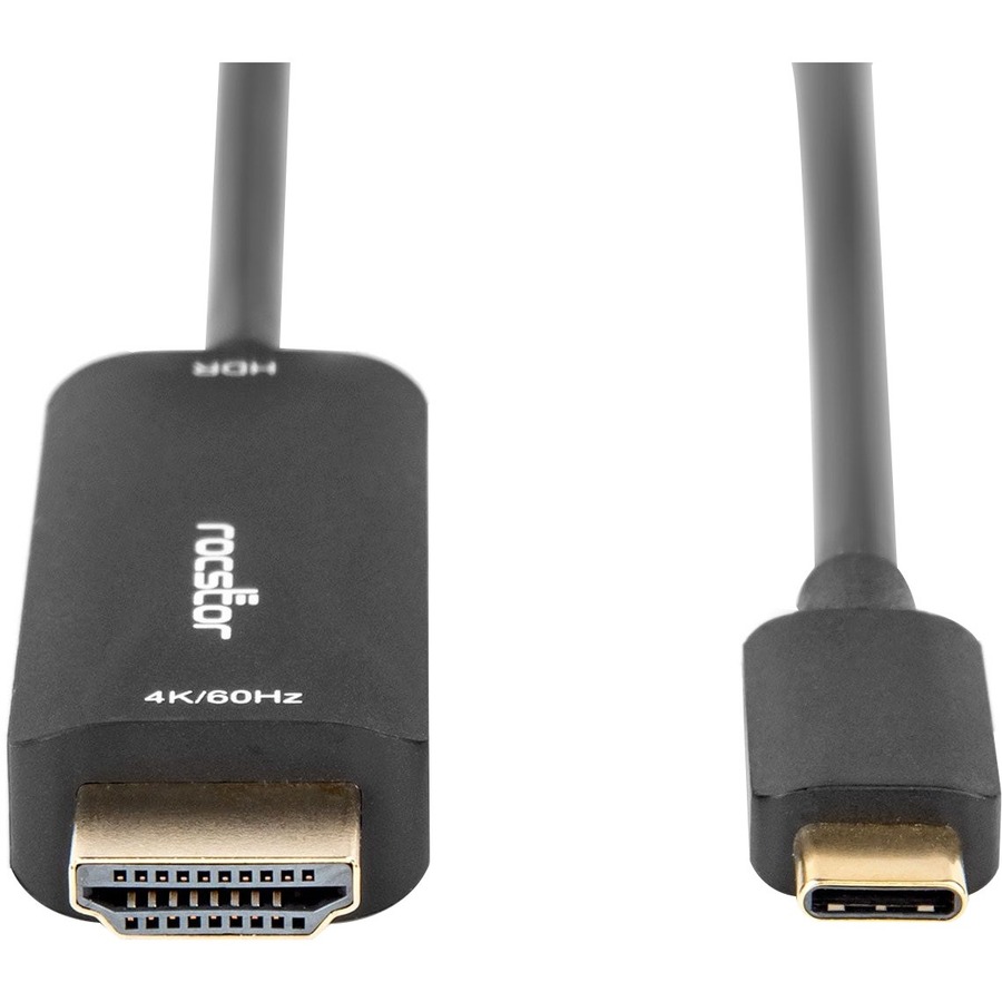 Rocstor USB-C to HDMI Video Cable 4K/60Hz - USB Type-C to HDMI - M/M - Image 2