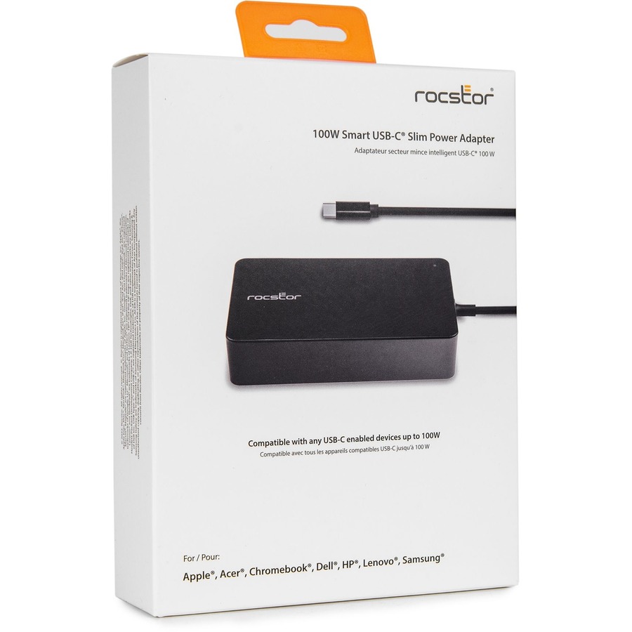 Rocstor 100W Smart USB-C Laptop Power Adapter Charger - Image 5