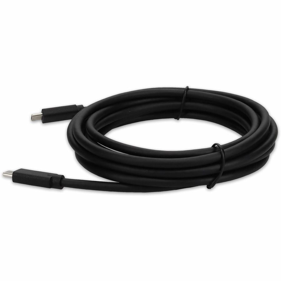 AddOn 3m USB 3.1 (C) Male to Male Black Cable - Image 2