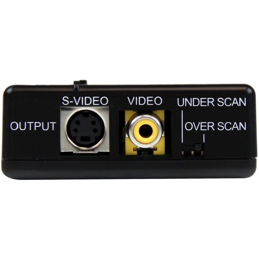 StarTech.com High Resolution VGA to Composite (RCA) or S-Video Converter - PC to TV - Image 4