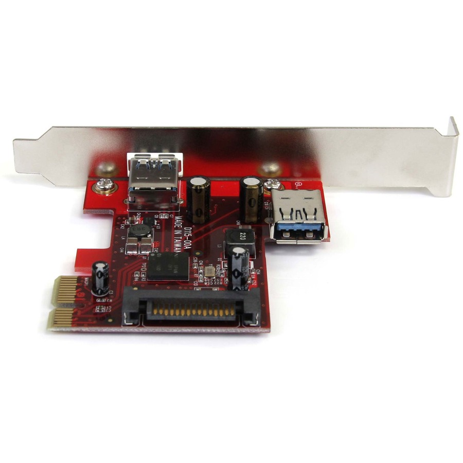 StarTech.com 2 port PCI Express SuperSpeed USB 3.0 Card with UASP Support - 5Gbps - 1 Internal 1 External - Image 4