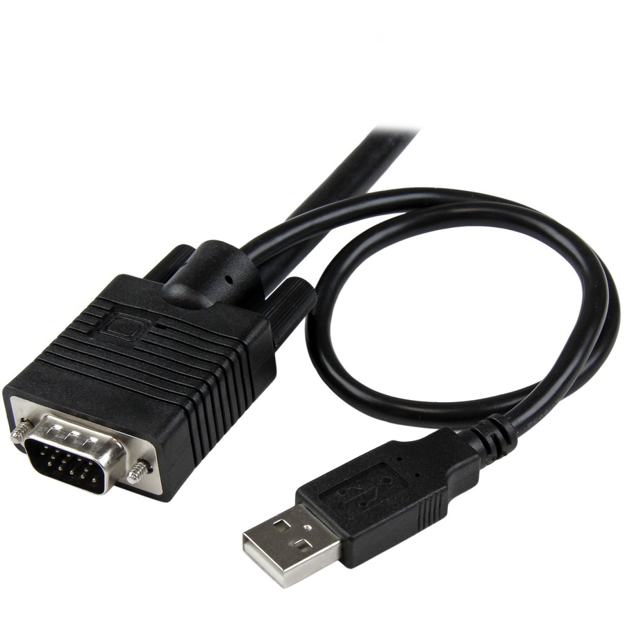 StarTech.com 2 Port USB VGA Cable KVM Switch - USB Powered with Remote Switch - Image 2