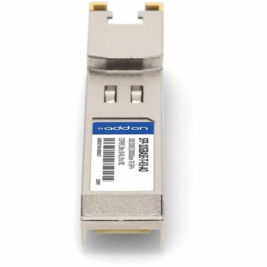 AddOn MSA and TAA 100/1000/10000Base-TX SFP+ Transceiver (Copper, 30m, RJ-45) - Image 4