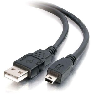 C2G 3.3ft (1m) USB 2.0 A to Mini-B Cable - USB A to B - Black