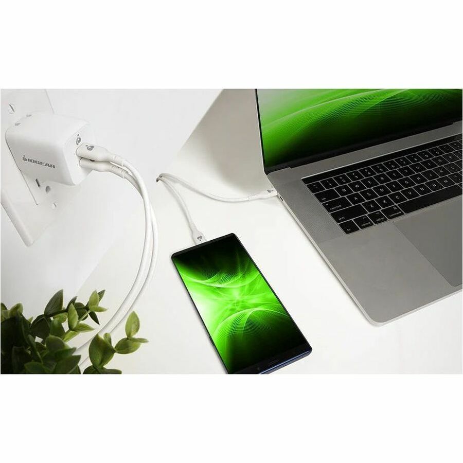 IOGEAR GearPower Dual USB-C 65W GaN Charger - Image 6