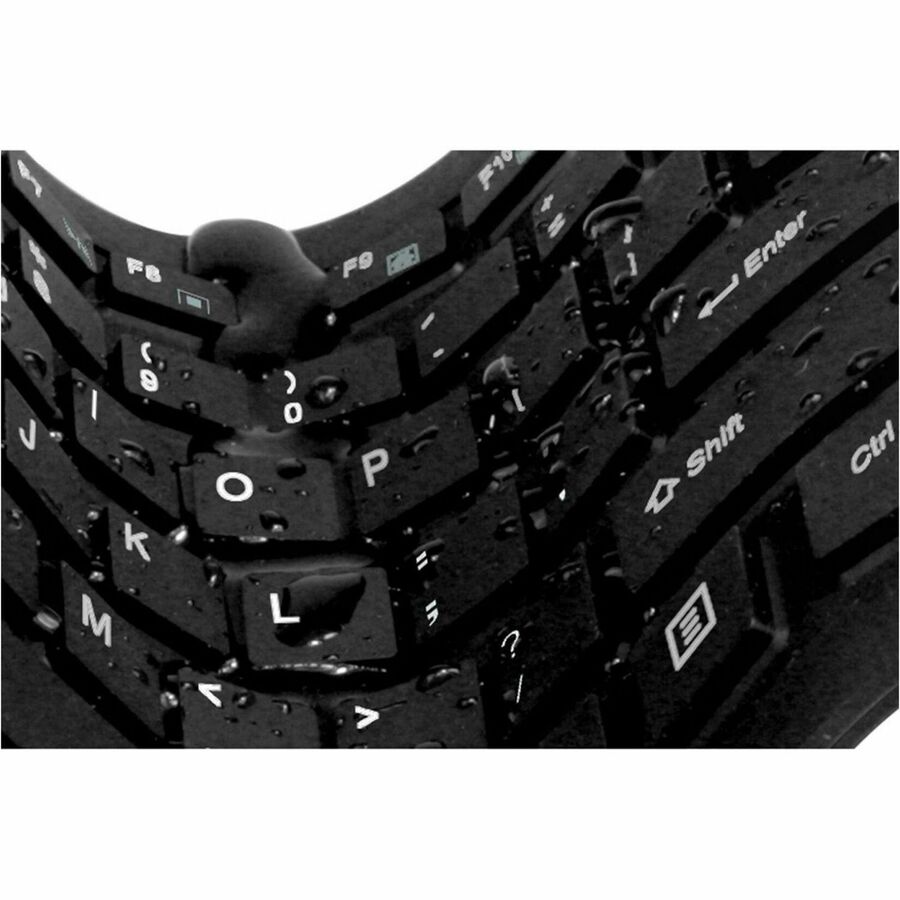 Adesso SlimTouch 232 Antimicrobial Waterproof Flex Keyboard (Full Size) - Image 2