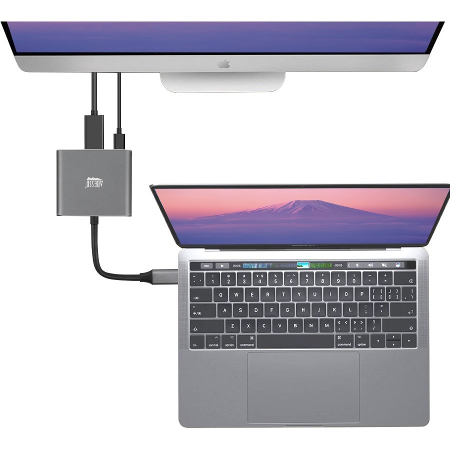 Adesso 3-IN-1 USB-C Multi-Port Docking Station (TAA Compliant) - Image 9